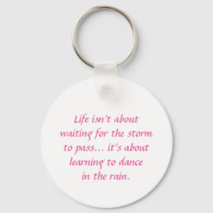 Inspirational and motivational quotes keychain