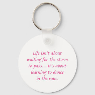 Inspirational and motivational quotes keychain