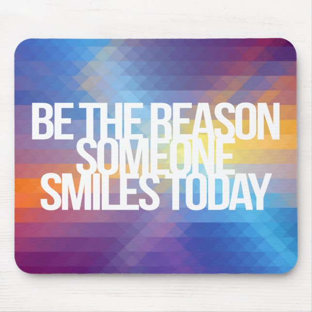 Inspirational and motivational quotes mouse pad (Front)