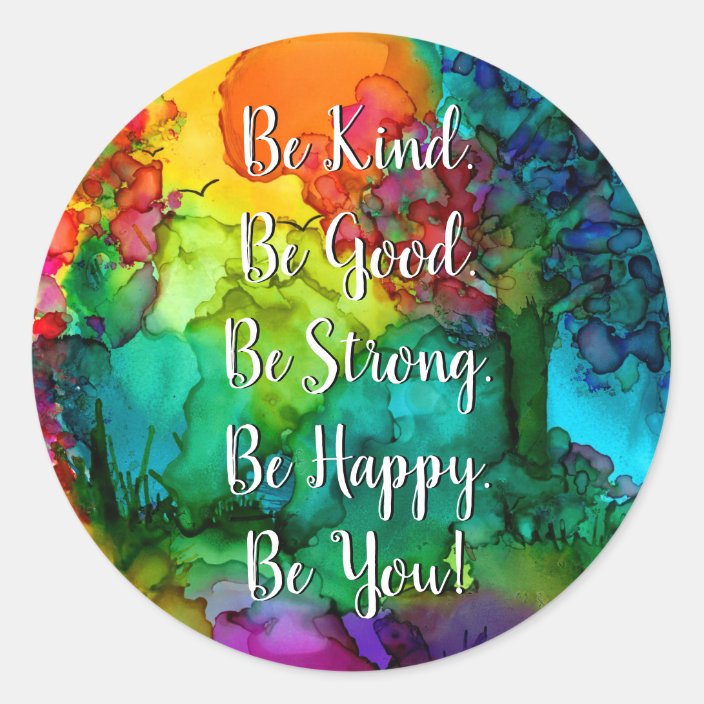 Inspirational and Motivational Words Sticker | Zazzle.com