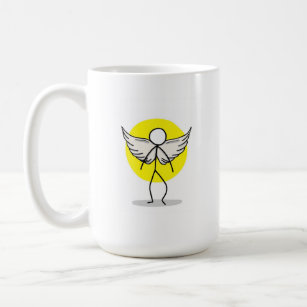 Inspirational Angel 15oz coffee mug
