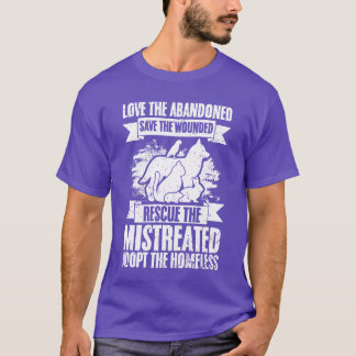 Inspirational Animal Foster For Kind Animal Rights T-Shirt