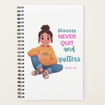 Inspirational Anime Girl Daily Planner