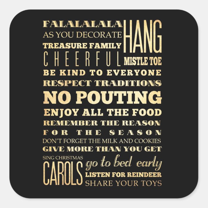 Inspirational Art   Christmas  Carol Sticker