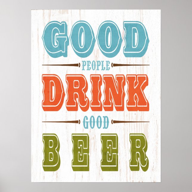 Inspirational Art- Good People Poster (Front)