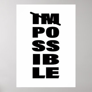 Inspirational Art Quote Art Endless Possibilities Poster