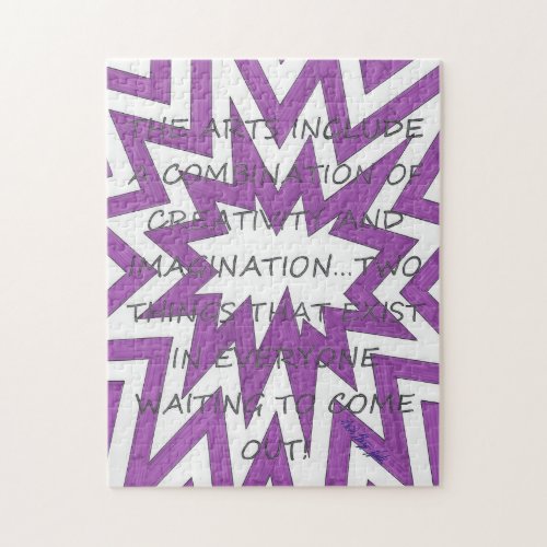 Inspirational Arts Starburst Jigsaw Puzzle