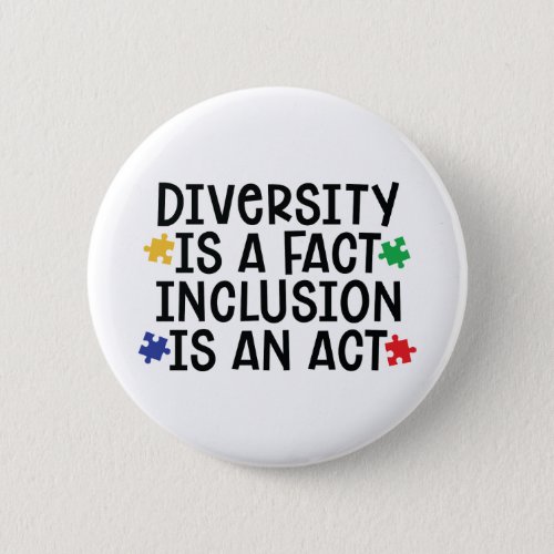 Inspirational Autism Quote Button