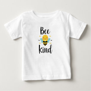 Inspirational "Be Kind" Positive Message Baby T-Shirt