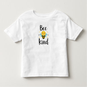 Inspirational "Be Kind" Positive Message Toddler T-shirt