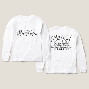 Inspirational Be Kind Tri-Blend Shirt