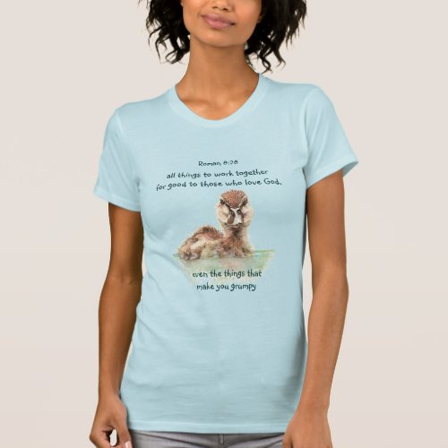 Inspirational Bible Quote Rom 828 Work together T_Shirt