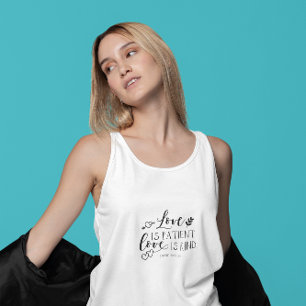Inspirational Bible Quote White Top Woman