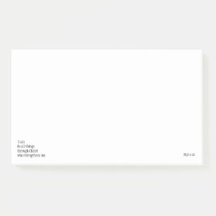 Inspirational Bible Scripture Quotes Phil 4:13 Post-it Notes