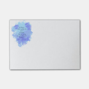 Inspirational Bible Scripture Quotes Post-it Notes