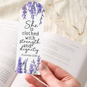 Inspirational Bible Verse Bookmark