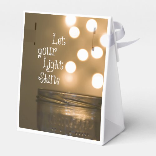 Inspirational Bible Verse Christian Quote Favor Boxes