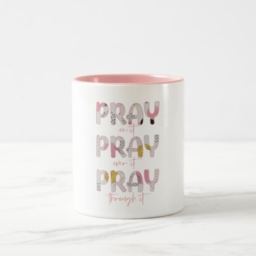 Inspirational Bible Verse Christian Quote Two_Tone Coffee Mug