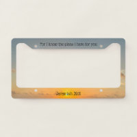 Inspirational Bible Verse Jeremiah 29:11 Sunrise