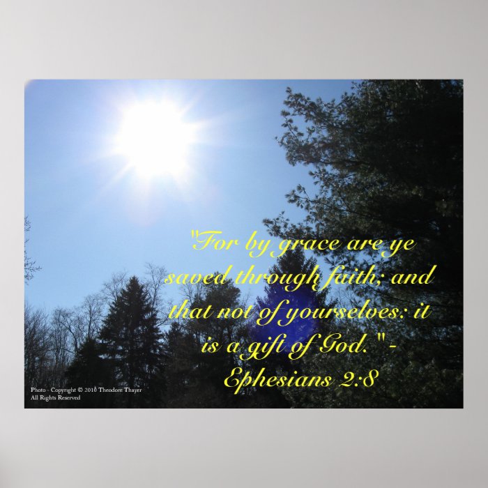 Inspirational Bible verse poster   Ephesians 28