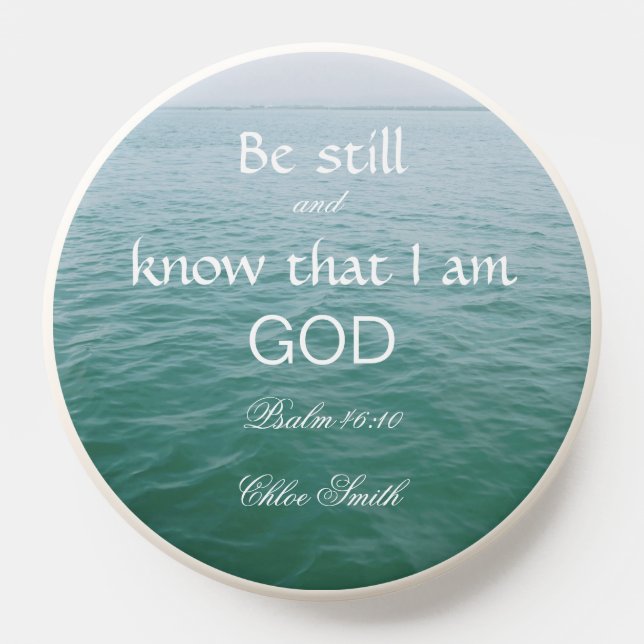 Inspirational Bible Verse Psalm 46:10 PopSocket (Popsocket)