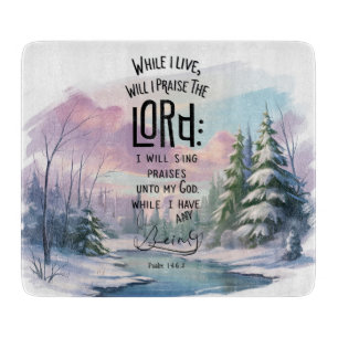 Inspirational Bible Verse/Scripture Cutting Board