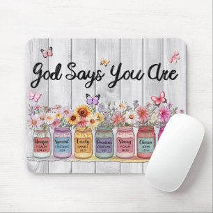 Inspirational Bible Verse/Scripture Mousepad