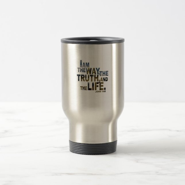 Inspirational Bible Verse Travel Mug (Center)