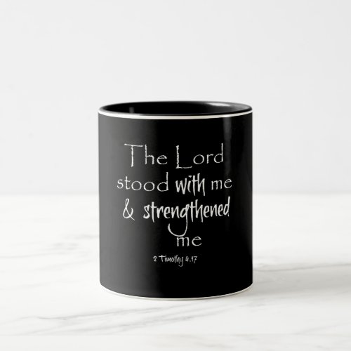 Inspirational Bible Verse Two_Tone Coffee Mug