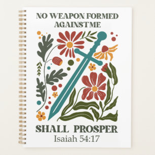 Inspirational Bible Verses Wildflower Planner