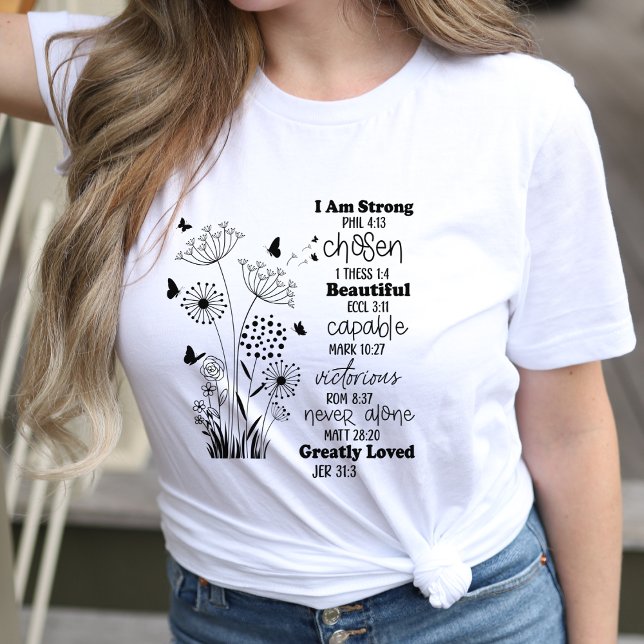 Inspirational Bible Verses Women’s  T-Shirt (Creator Uploaded)