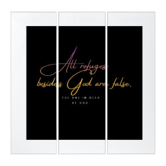 Inspirational Black and Gold Quote Throw Pillow Triptych