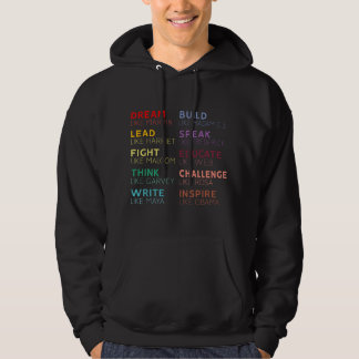 Inspirational Black History Leaders Hoodie