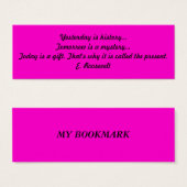 Inspirational Book Mark (Front & Back)