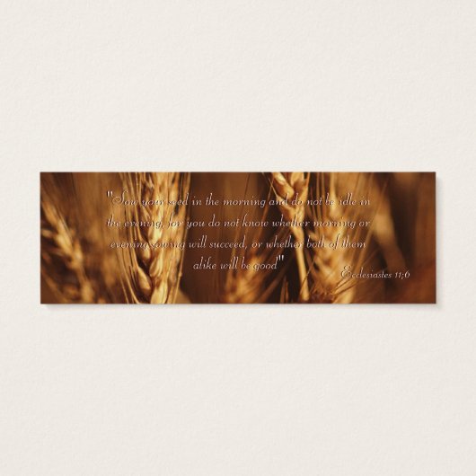 Inspirational - Bookmark (Back)