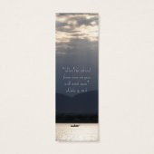 Inspirational - Bookmark (Back)