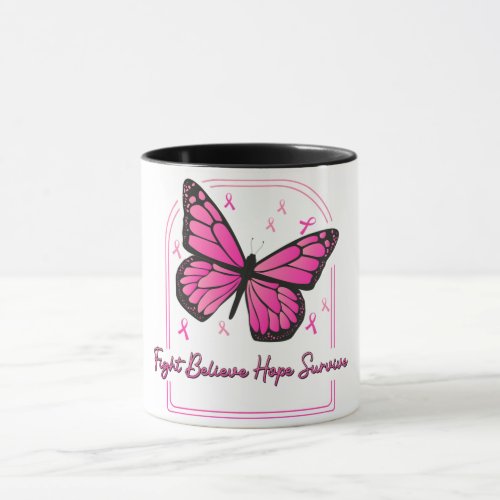 Inspirational Breast Cancer AwarenessSupport Mug