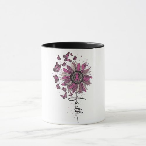 Inspirational Breast Cancer AwarenessSupport Mug