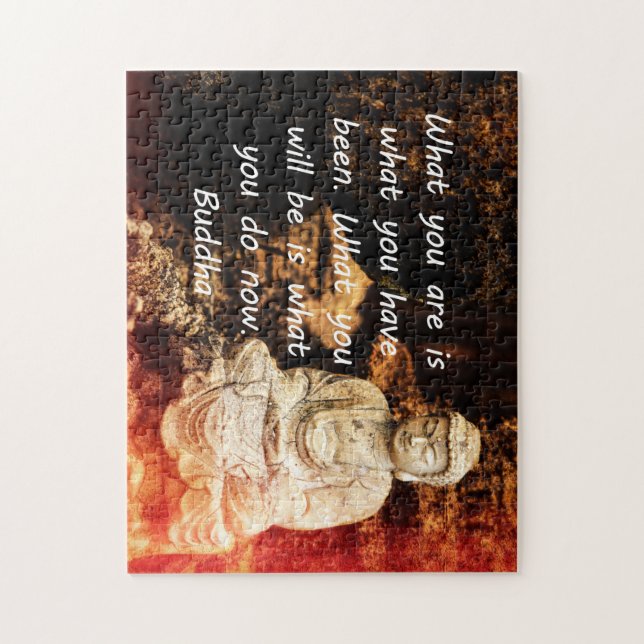 Inspirational Buddha Quote Jigsaw Puzzle (Vertical)