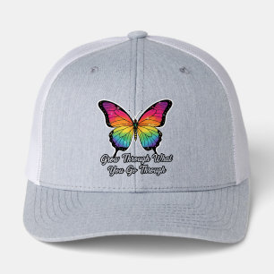 Inspirational Butterfly Grow Through Hat