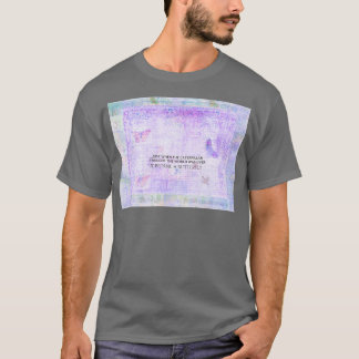 Inspirational Butterfly quote T-Shirt