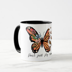 Inspirational Butterfly Sublimation Mug