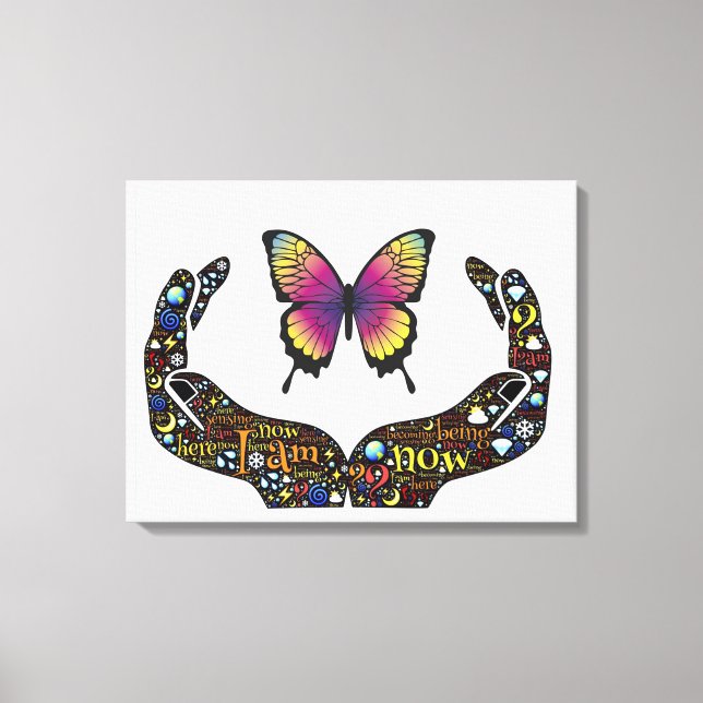 Inspirational Canvas Print (Front)