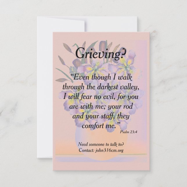 Inspirational Card  (Front)