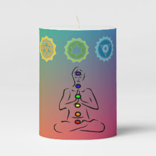 Inspirational Chakra Candle