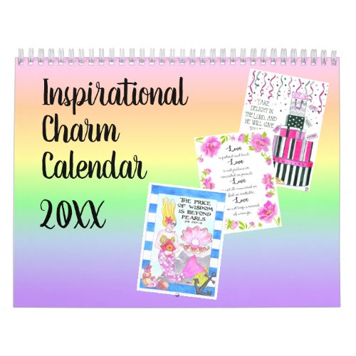 Inspirational Charm Calendar