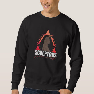 Inspirational Cheerful Routine Of Clay Quote Sweatshirt