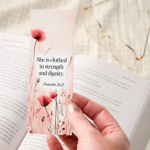 Inspirational Christian Bible Scripture Bookmarks
