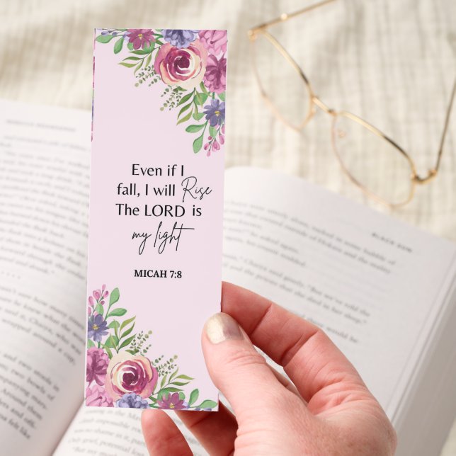 Inspirational Christian Bible Scripture Bookmarks (Hand)
