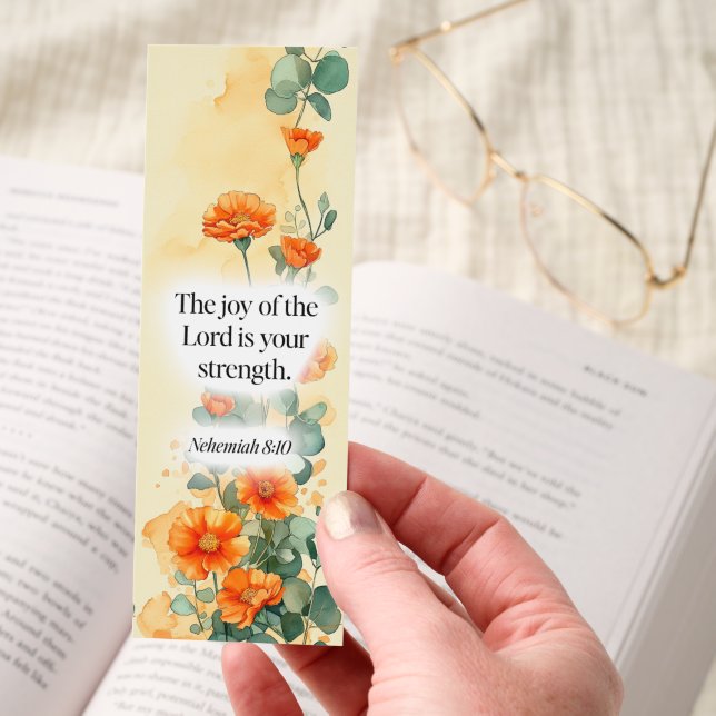 Inspirational Christian Bible Scripture Bookmarks (Hand)